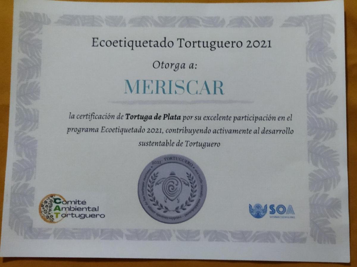 Hospedaje Meryscar Tortuguero Esterno foto